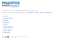 Desktop Screenshot of phaistosnetworks.gr